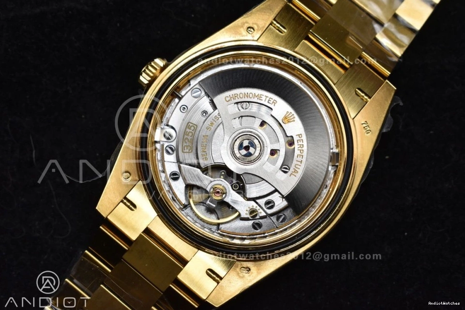 Day VR3255 On Silver Dial 228238 Bracelet Roman 1:1 ARF YG Best Date Weight) President ZeroBulk 40 664 (Gain Edition 0818